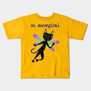 fairy cat Kids T-Shirt